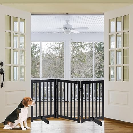 Free Standing Foldable Dog Gate 24" | 30"