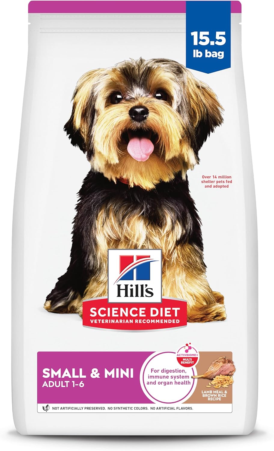 Hill's Science Diet Small & Mini Breed Adult Dog food, 1-6
