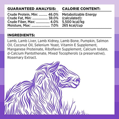 Rawbble Freeze Dried Dog Food, Beef Recipe, 12 Oz - 98% Meat and Organs, No Fillers - Pantry-Friendly Raw Dog Food for Meal, Treat or Food Topper - USA Made in Small Batches