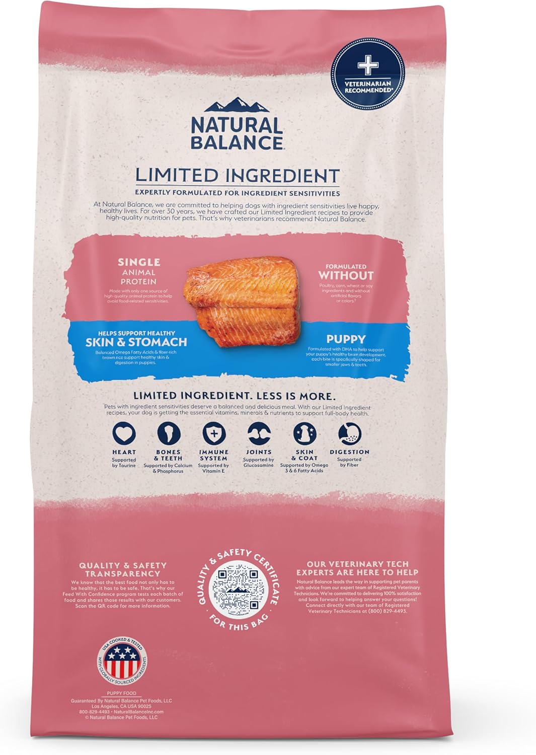 Natural Balance LID Dry Dog Food; Puppy