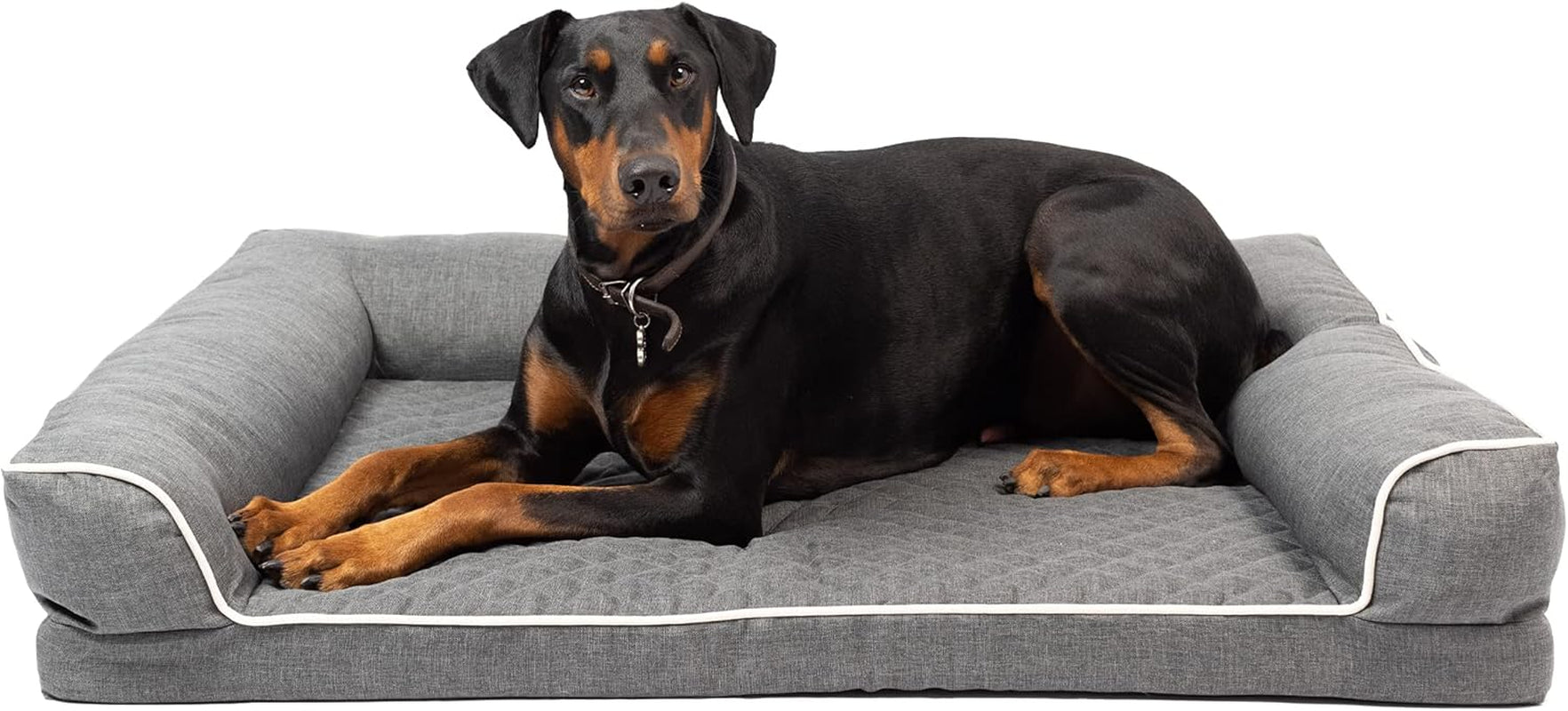 Quilted 3” Memory Foam Dog Bed