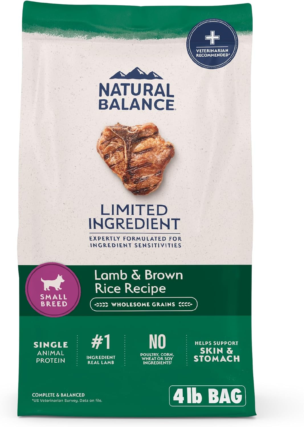 Natural Balance LID Dry Dog Food; Small Breeds