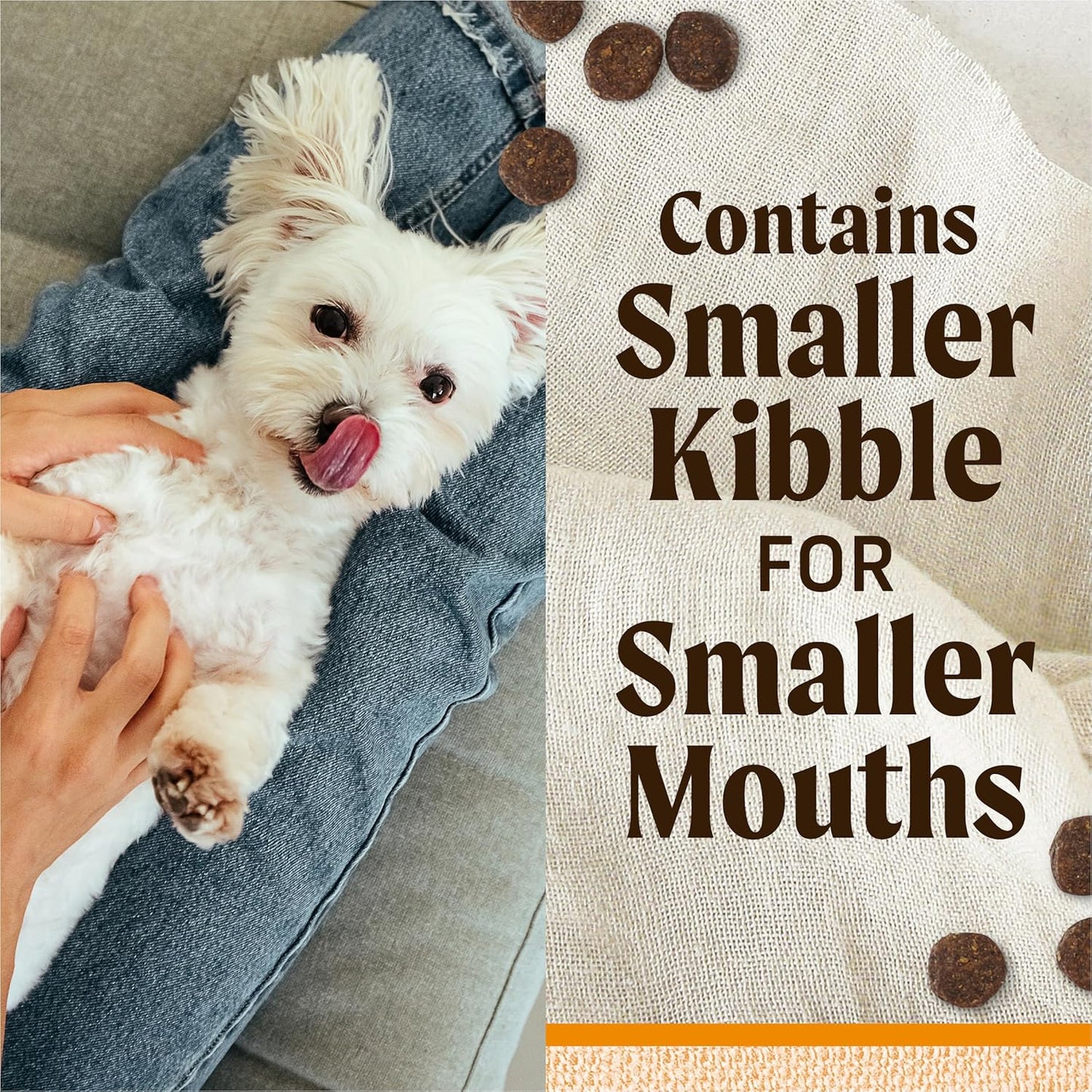 Lil’ Plates Dry Dog Food for Small Dogs, Real Chicken and Sweet Potato Kibble