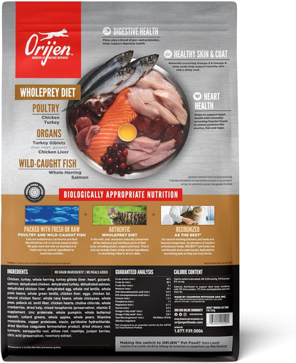 Orijen High Protein Premium Dry Cat Food