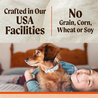 Lil’ Plates Dry Dog Food for Small Dogs, Real Texas Beef and Sweet Potato Kibble