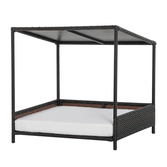 Kirklin Rattan Dog House