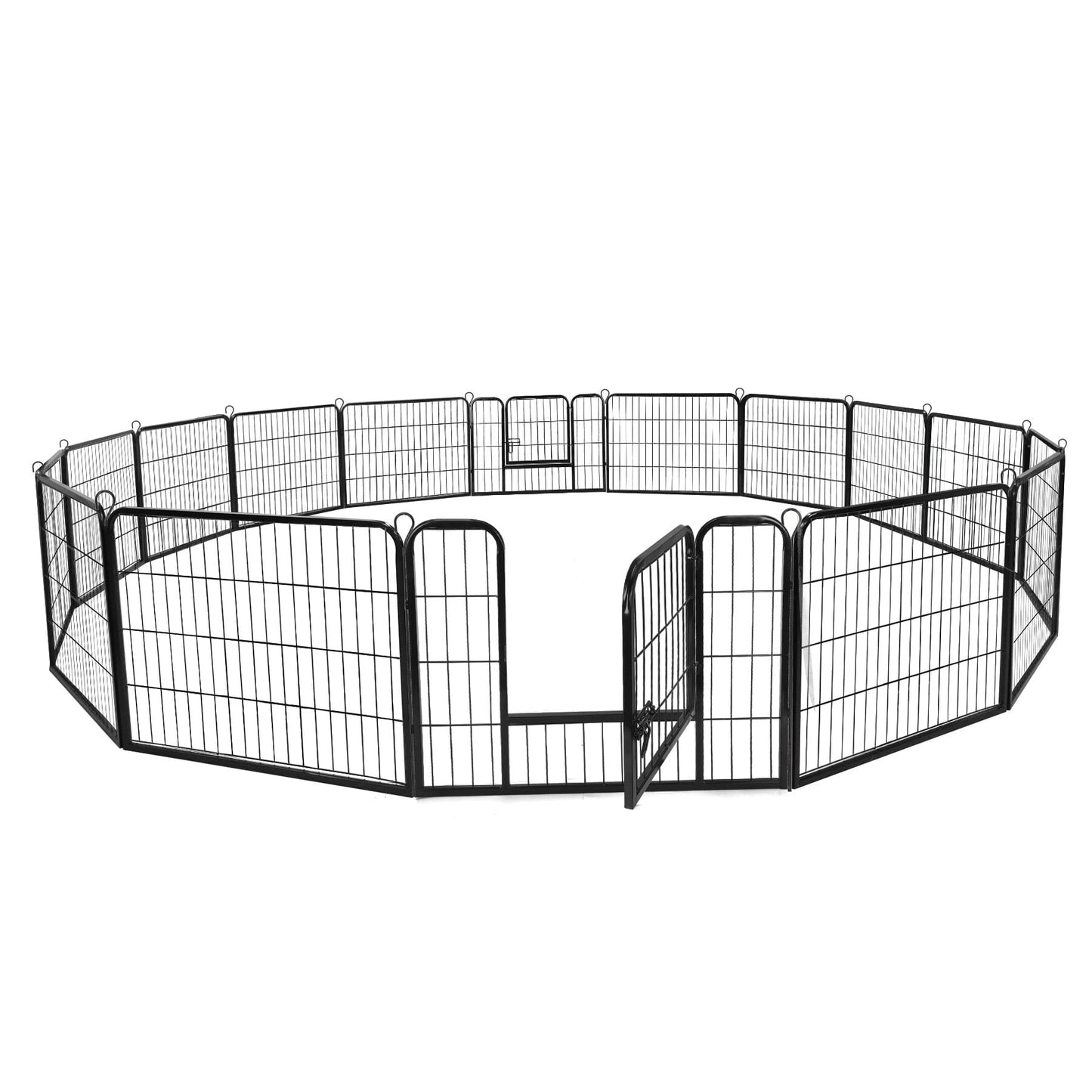 Metal Exercise Pen W/ Doors