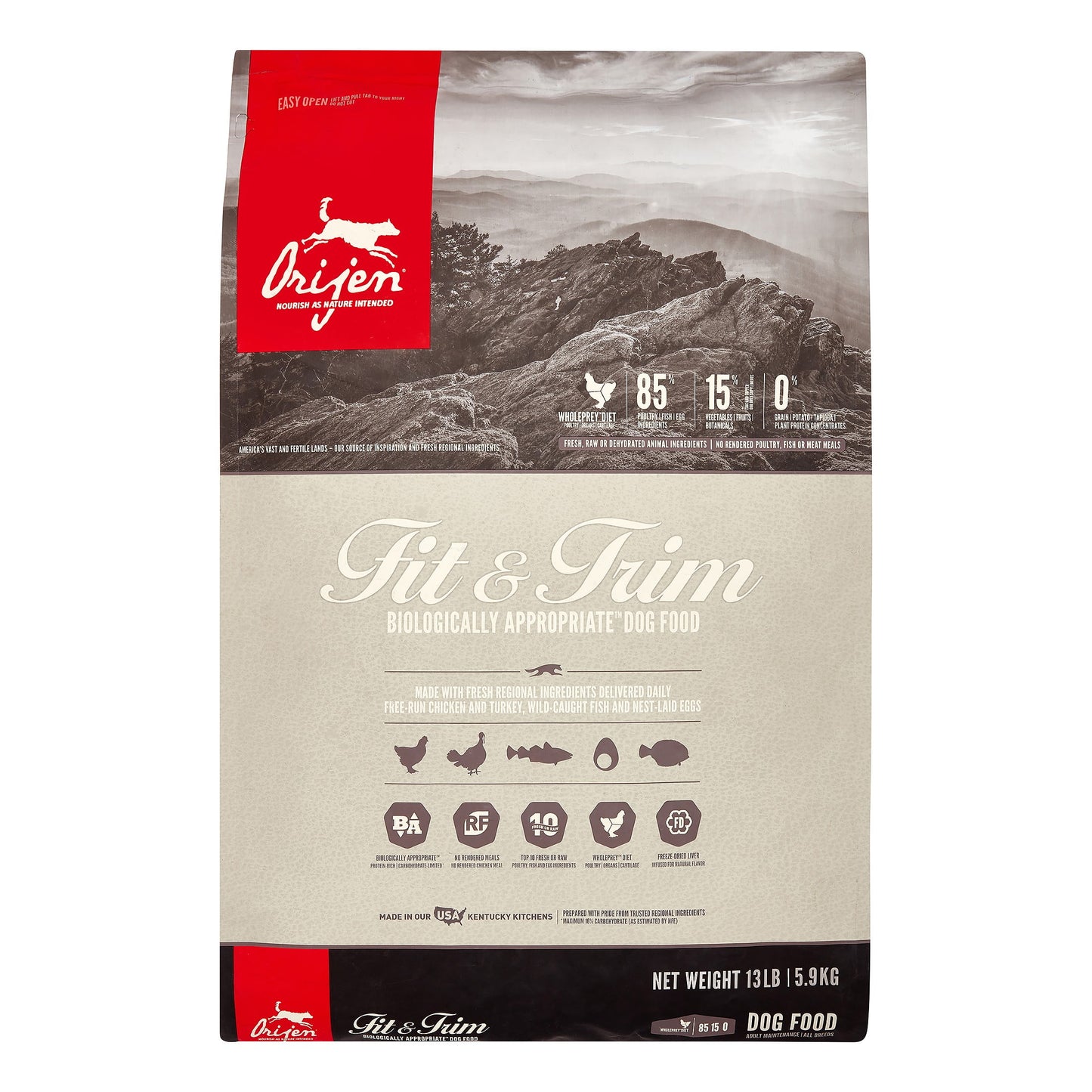 Orijen Fit & Trim Dry Dog Food