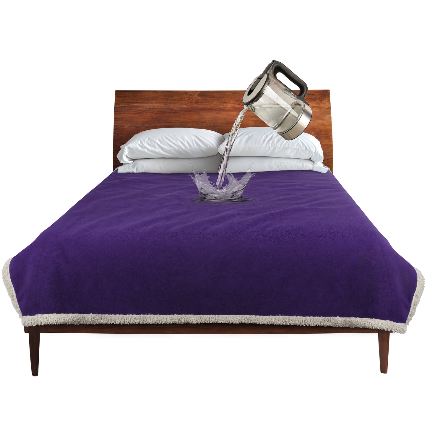 Waterproof Blanket, Reversible 80”X60”