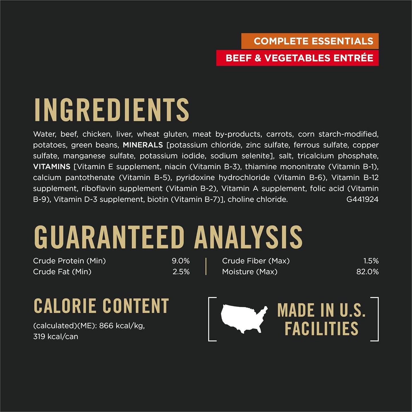 Purina Pro Plan Complete Essentials Wet Dog Food - (Pack of 12) 13 Oz. Cans