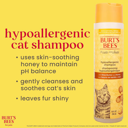 Hypoallergenic Cat Shampoo with Shea Butter and Honey