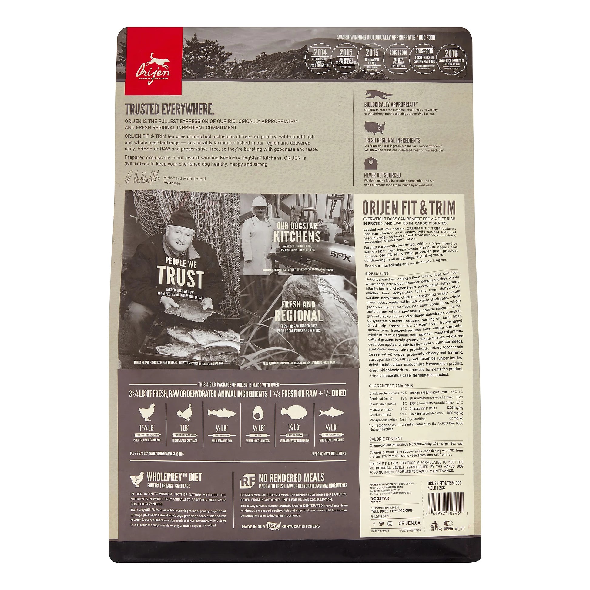 Orijen Fit & Trim Dry Dog Food