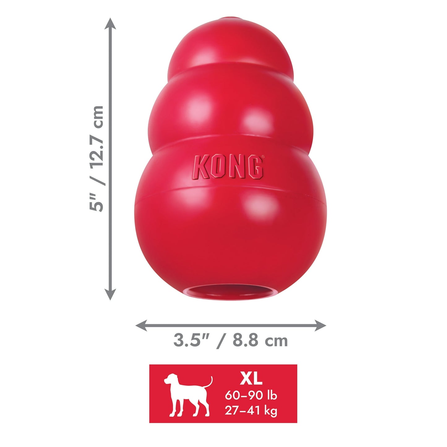 Kong® Classic Stuffable Dog Chew Toy