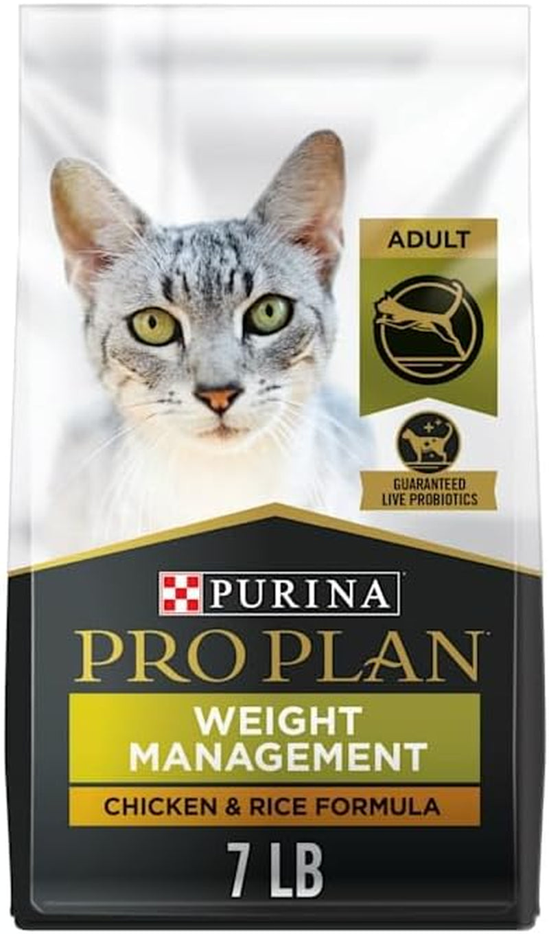 Weight Control Dry Cat Food, Chicken and Rice Formula