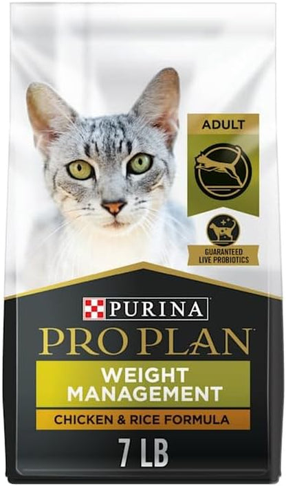Weight Control Dry Cat Food, Chicken and Rice Formula