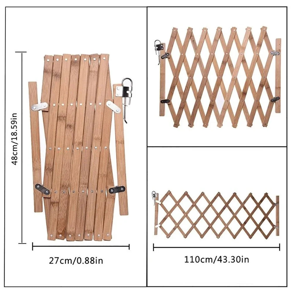 Expandable Accordion Safety Gate