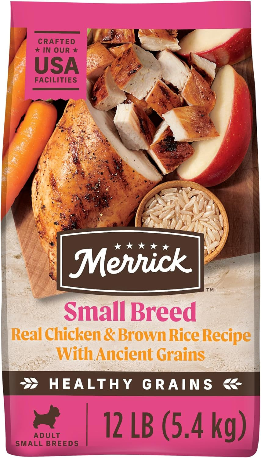 Healthy Grains Premium Dry Dog Food for Small Dogs, Small Breed Recipe