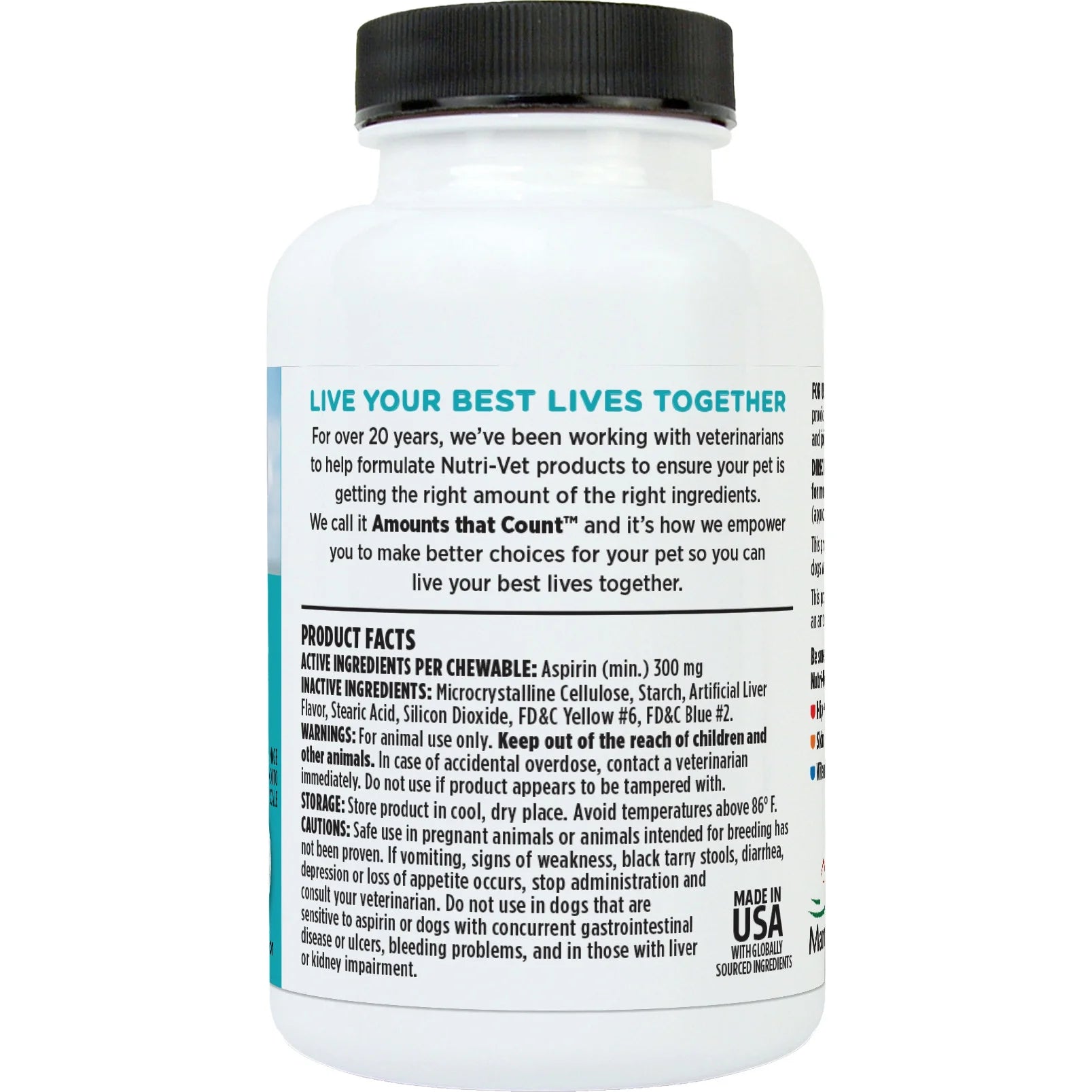 Aspirin for Medium to Large Dogs - 300Mg - 75 Count
