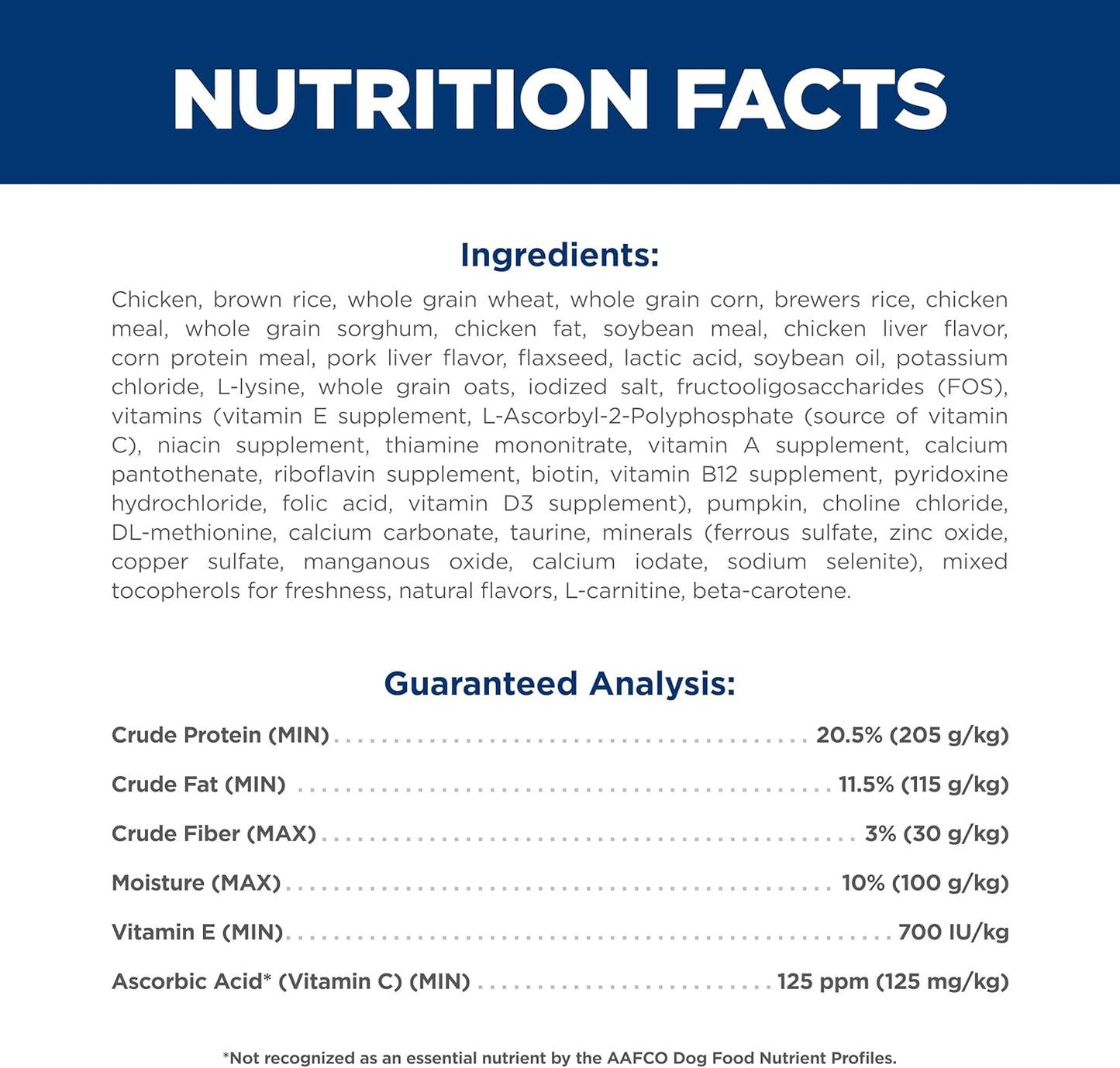 Hill's Science Diet Small & Mini Breed Adult Dog food, 1-6