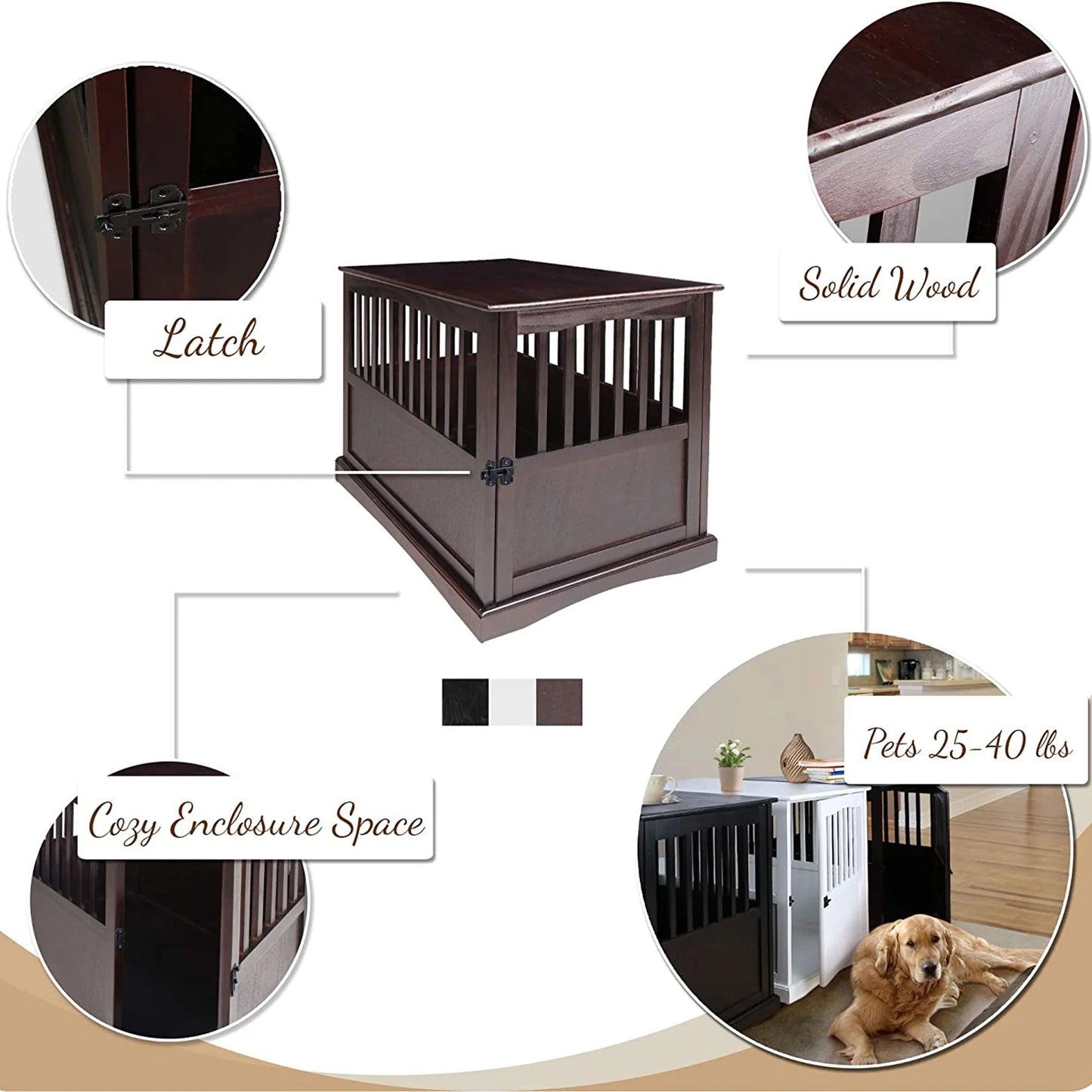 Pet Crate End Table