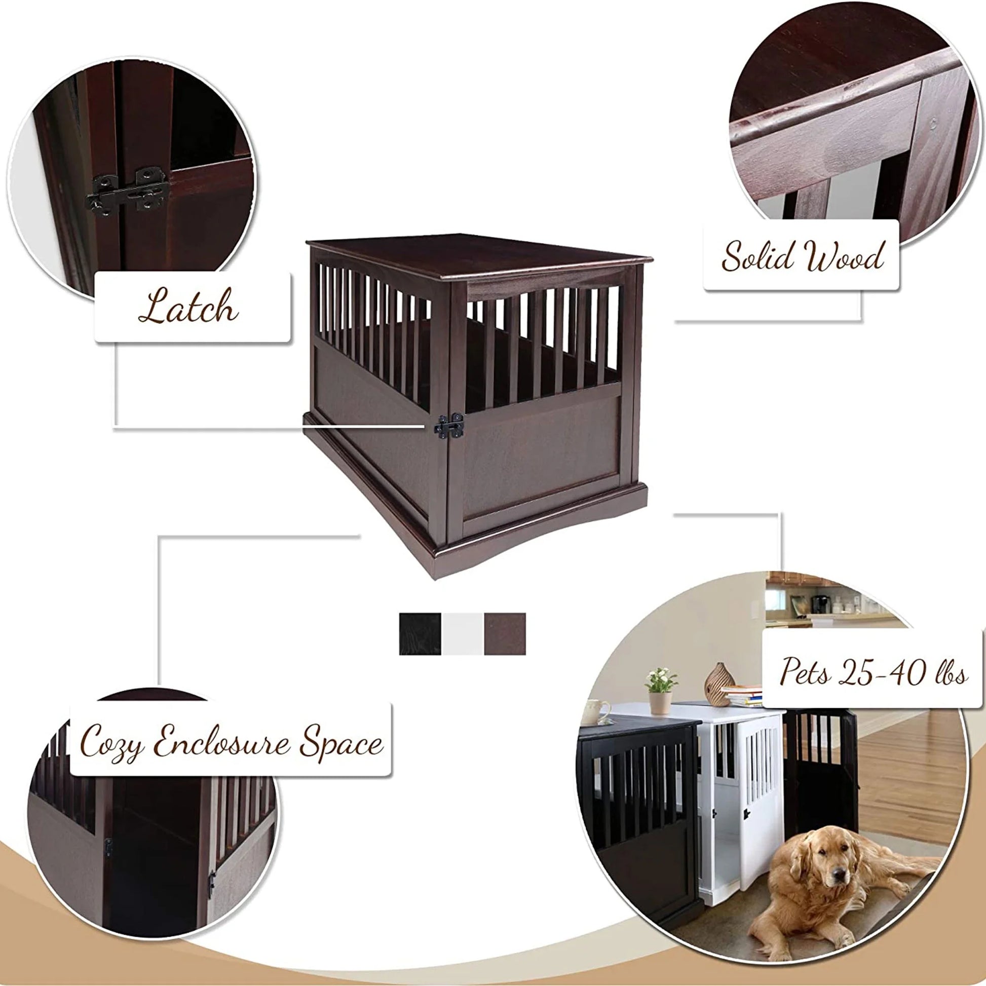 Pet Crate End Table