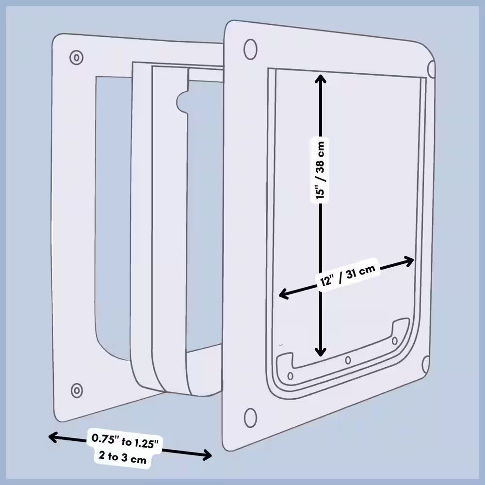 Two-Way Dog Door