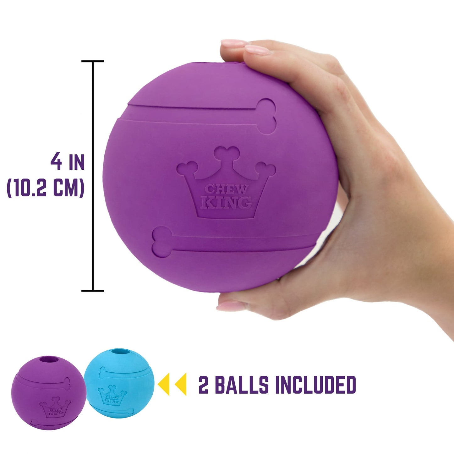 Chew King Rubber Balls