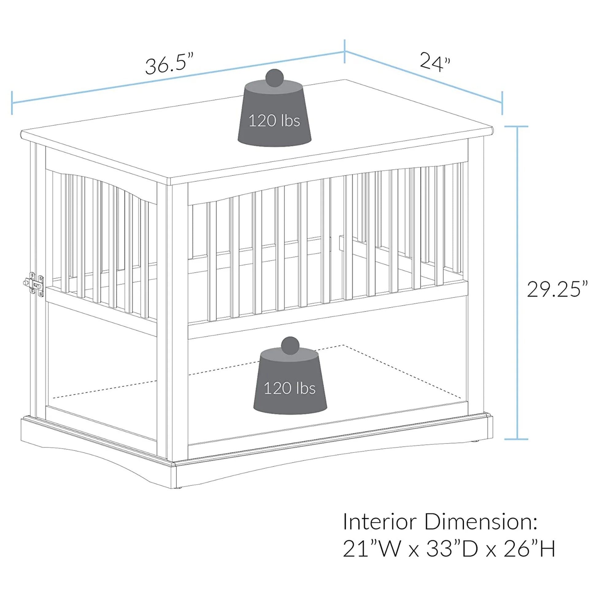 Pet Crate End Table