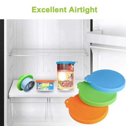 3Pcs Silicone FDA Approved Universal Pet Food Can Lids