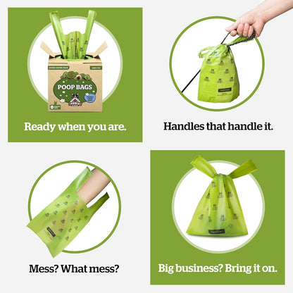 Pogi’s Dog Poop Bags with Handles