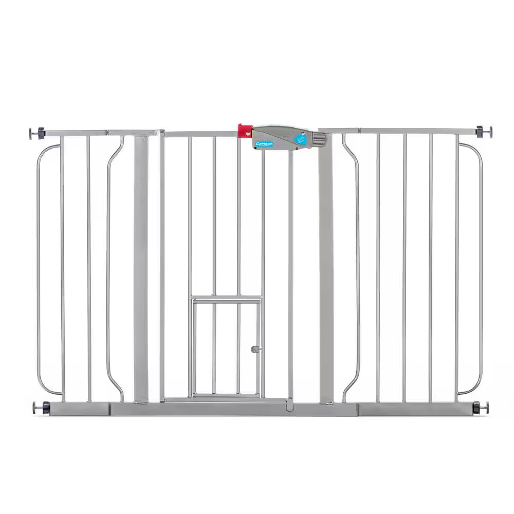Walk-Through Pet Gate with Small Pet Door