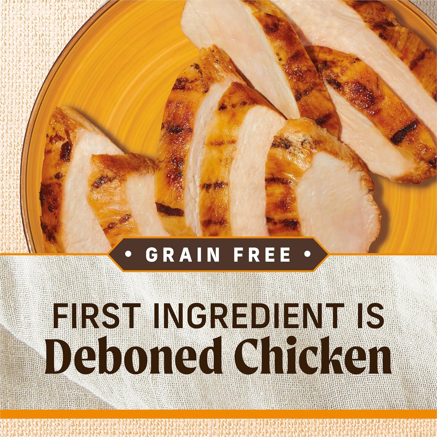 Lil’ Plates Dry Dog Food for Small Dogs, Real Chicken and Sweet Potato Kibble