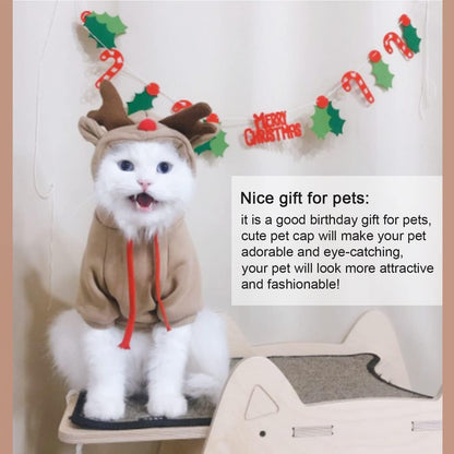 Dog Hoodie - Elk and Frog