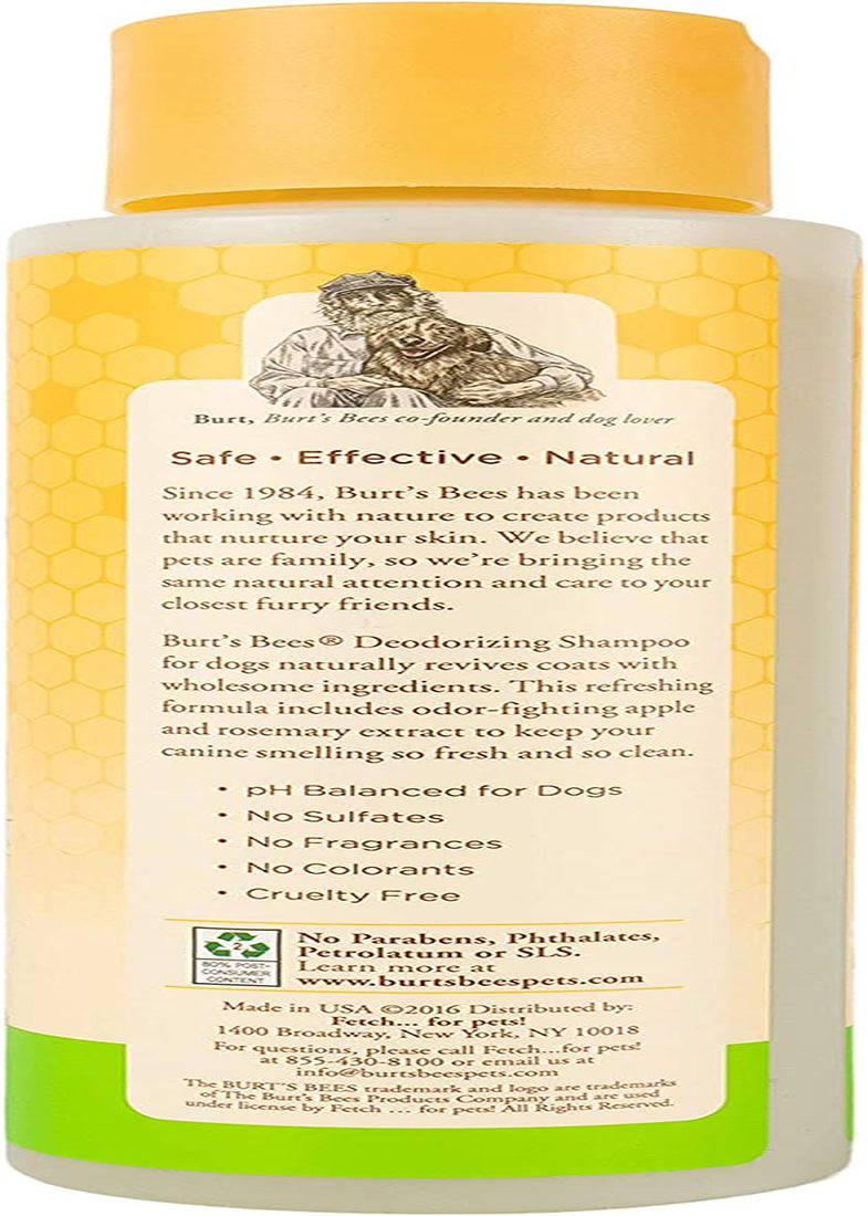 Deodorizing Dog Shampoo with Apple and Rosemary