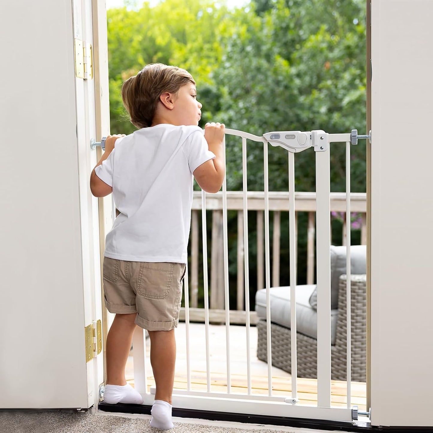 Pressure Mount Gate for Stairs and Doorways