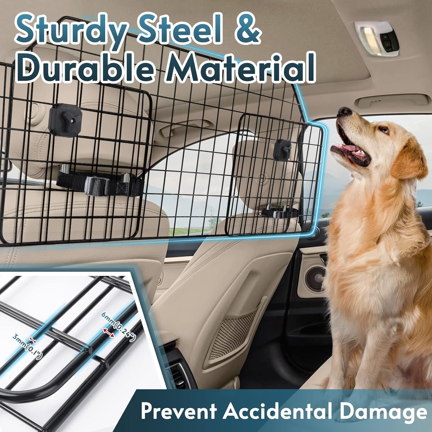 Wire Car Barrier