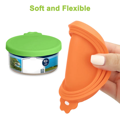 3Pcs Silicone FDA Approved Universal Pet Food Can Lids